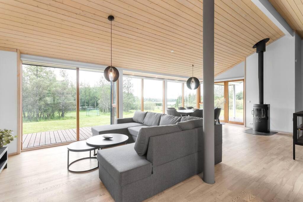 Scandinavian Villa In South Iceland Laugaras Ngoại thất bức ảnh